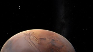 红色星球火星视频素材模板下载