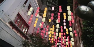 传统的中国灯笼
