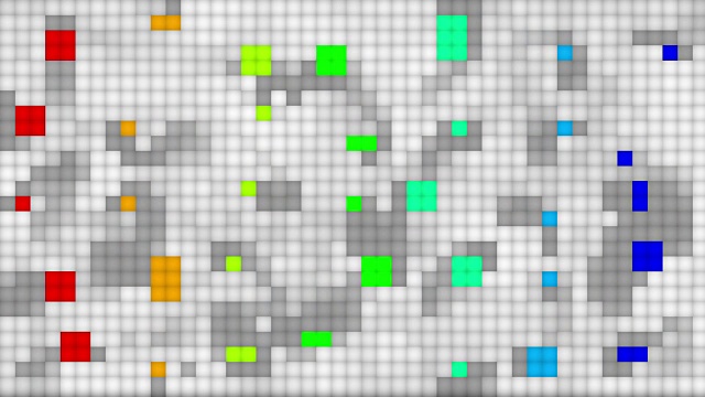 抽象背景动画-移动彩色方块