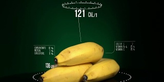 香蕉含有维生素、微量元素和矿物质。能量，卡路里和成分