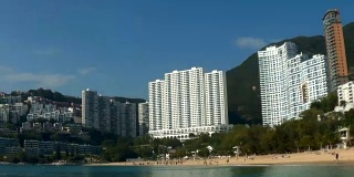 浅水湾泳滩是香港的旅游胜地