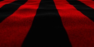 黑色和红色纺织品旗帜，环