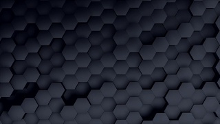 数字六边形抽象背景暗黑色调视频素材模板下载