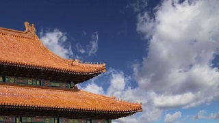 紫禁城，北京，中国——是中国从明朝到清末的皇宫视频素材模板下载