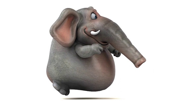 有趣的大象- 3D动画