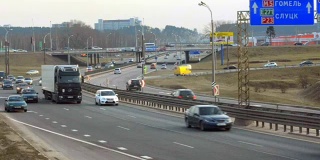 白俄罗斯明斯克的公路交通