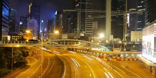 香港城市和街道的交通