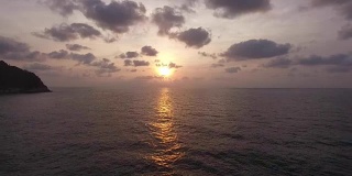 日出，岛上海景