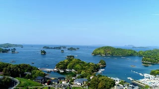 日本久宿岛的风景视频素材模板下载