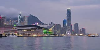 香港昼至夜灯