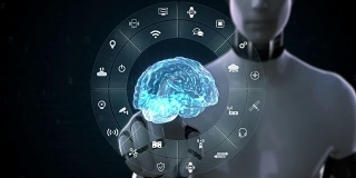 数字大脑，物联网技术，人工智能。两个。