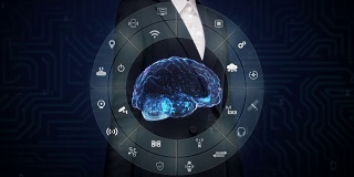 数字大脑，物联网技术，人工智能。