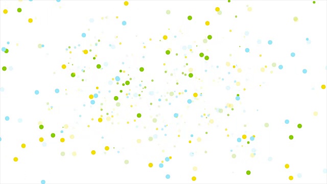 抽象彩色纸屑圆圈视频动画