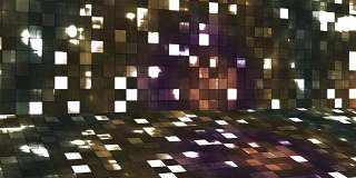 广播火光高科技广场舞台，棕色，抽象