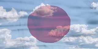 日本的天空国旗