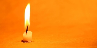 蜡烛的火焰