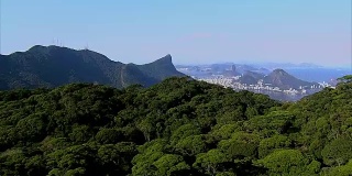 从蒂茹卡国家公园鸟瞰里约热内卢de Janeiro