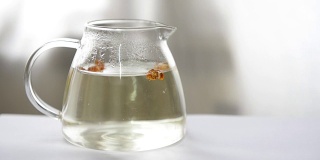 虫草在一个杯子里酿造