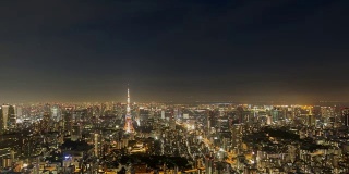 东京的风景将会从晚上开始