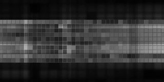 深灰色像素方块马赛克视频动画