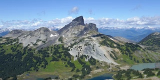 黑塔斯克和高山景观