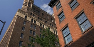 低角度建立拍摄布鲁克林公寓