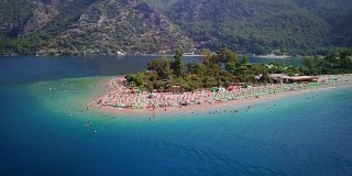 土耳其Oludeniz的蓝色泻湖