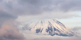 富士山的美丽时光