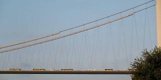 博斯普鲁斯大桥的交通状况