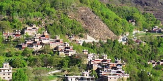 四川丹巴藏族村