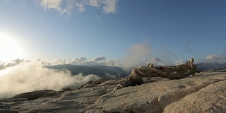 约塞米蒂国家公园哨兵圆顶上的杰弗里松