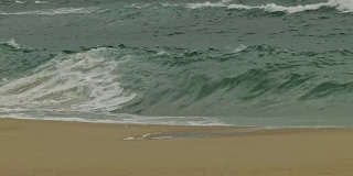 利特埃特-米克斯海滩的波浪