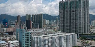 香港九龙的住宅区