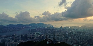 “香港日出”无人机拍摄