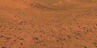 火星表面的漫游者相机