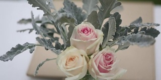 婚礼鲜花花束。