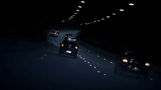在黑暗的隧道视频素材模板下载