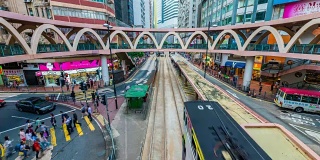 时光流逝摄影香港街道