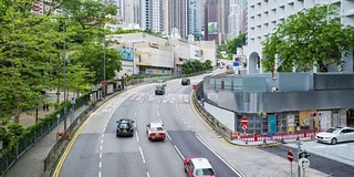 时光流逝摄影香港街道