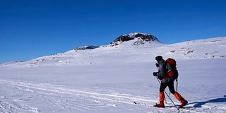 偏远地区滑雪