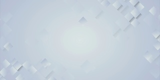 抽象科技蓝色几何方块视频动画