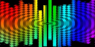 抽象的软彩虹颜色移动规模块背景\新的质量通用运动动态动画多彩的快乐的舞蹈音乐视频素材循环