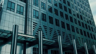 伦敦城建拍，现代办公大楼视频素材模板下载