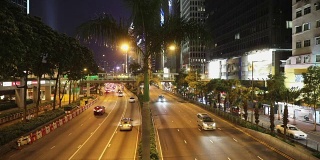 香港夜间交通