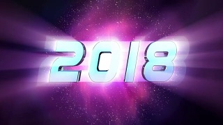2018新年倒计时动画视频素材模板下载
