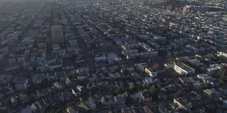 旧金山空中城市景观