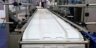 食品厂自动化机器人输送线