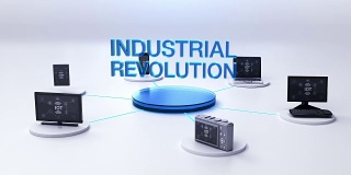 各种台式电脑、相机、移动设备连接“工业革命”技术。