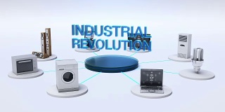 “工业革命”连接显示器、微波炉、灯泡、洗衣机、空调、音响、咖啡壶、智能家电、物联网。