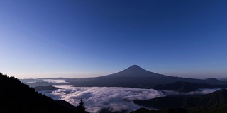 富士山日出(云海)